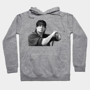 Rambo Monochrome Hoodie